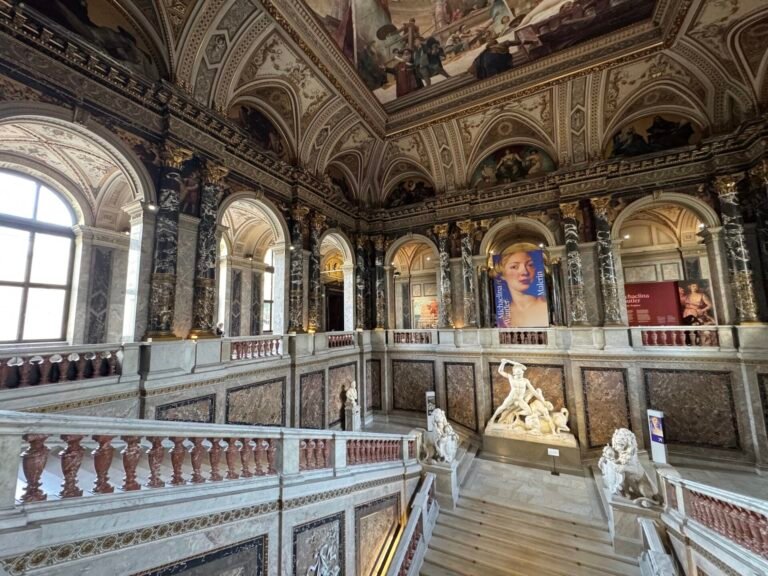 Interior of the Kunsthistoriches Museum in Vienna