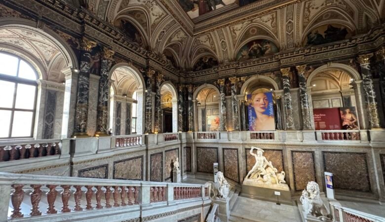 Interior of the Kunsthistoriches Museum in Vienna