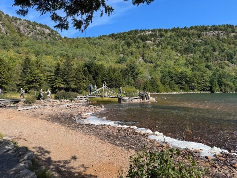 Jordan Pond at Acadia National Park