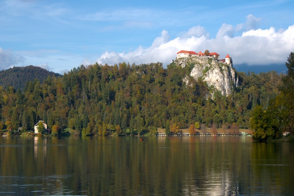 Castle in Bled, Slovenia