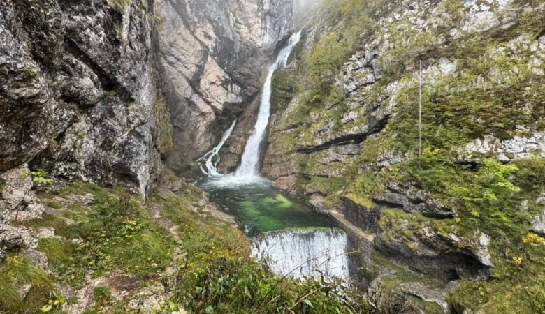Savica Waterfall at Triglav National Park