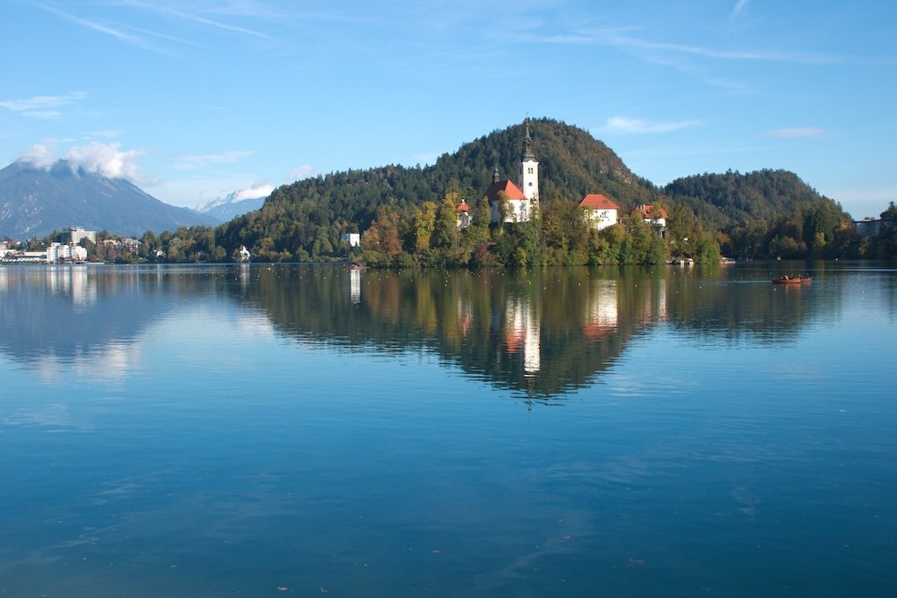 Island in Lake Bled