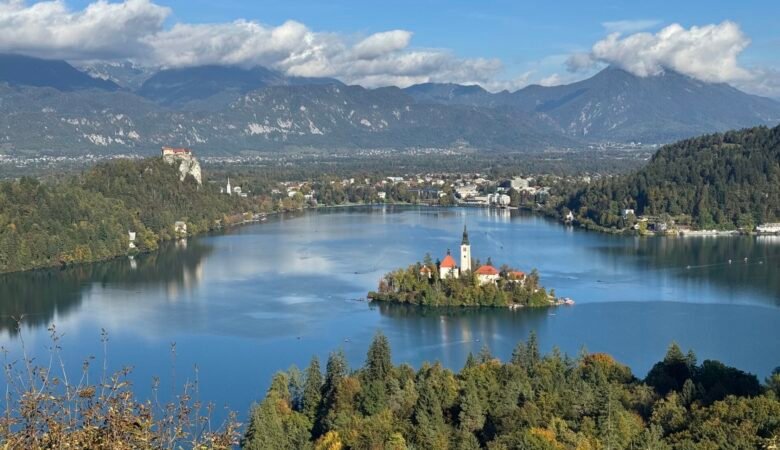 Ojstrica Viewpoint in Bled, Slovenia
