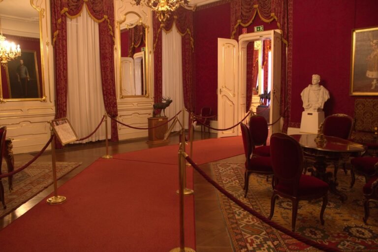 Inside Gödöllő Palace