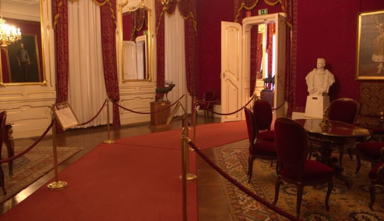 Inside Gödöllő Palace