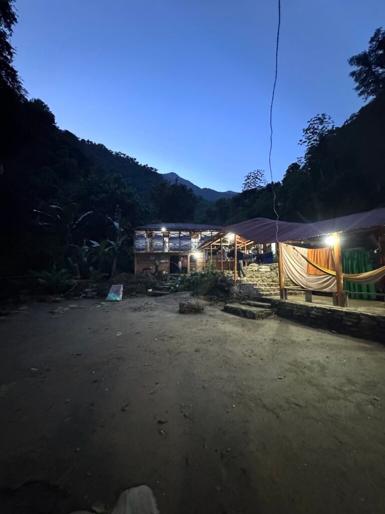 Camp 3 on the Lost City Trek