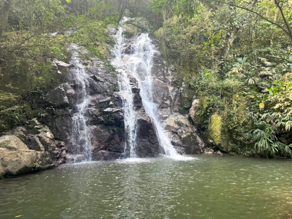 Marinka Waterfalls near Minca Colombia