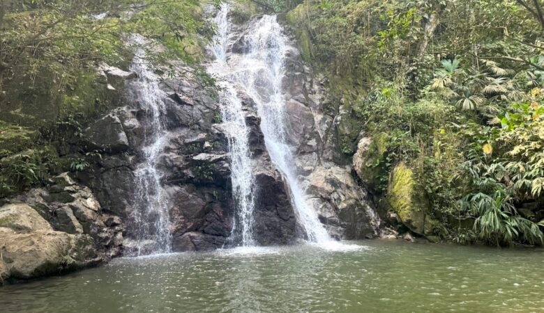 Marinka Waterfalls near Minca Colombia