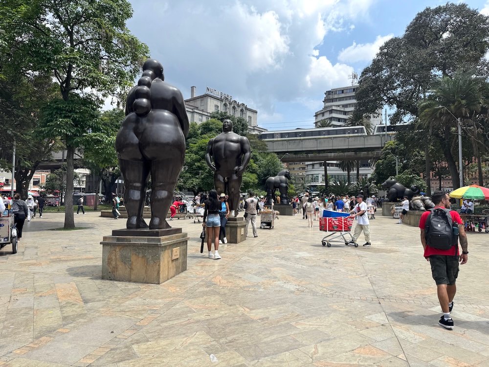 Plaza Botero in Medellin, Colombia