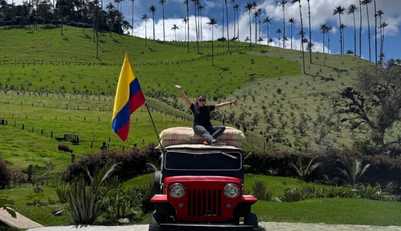 Author in the Cocora Valley