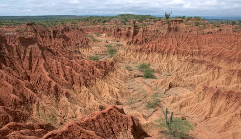 Red Desert in the Tatacoa Desert in Colombia