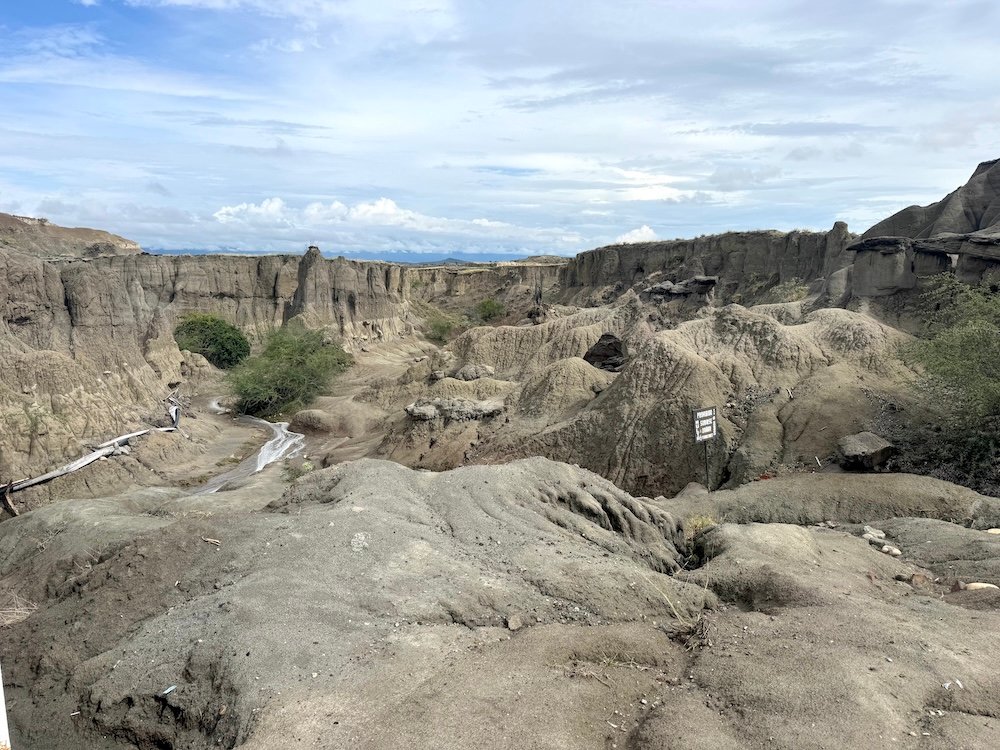 The Gray Desert in the Tatacoa Desert