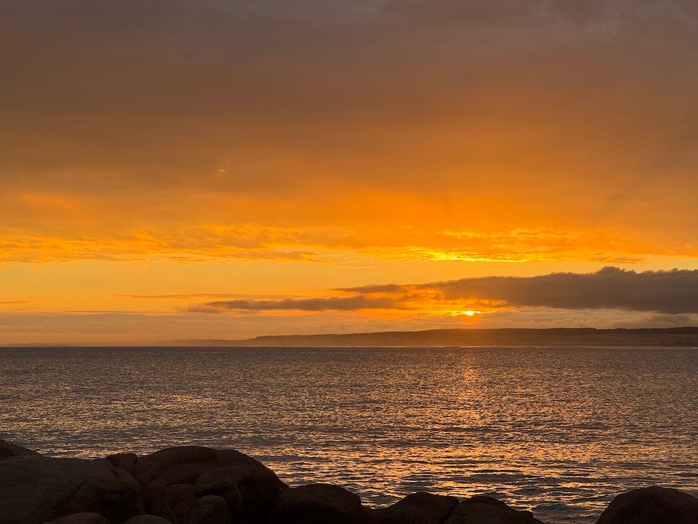 Sunset in Cabo Polonio