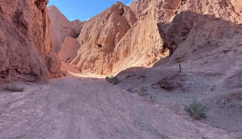 Canyon at Devil's Throat near San Pedro de Atacama, Chile