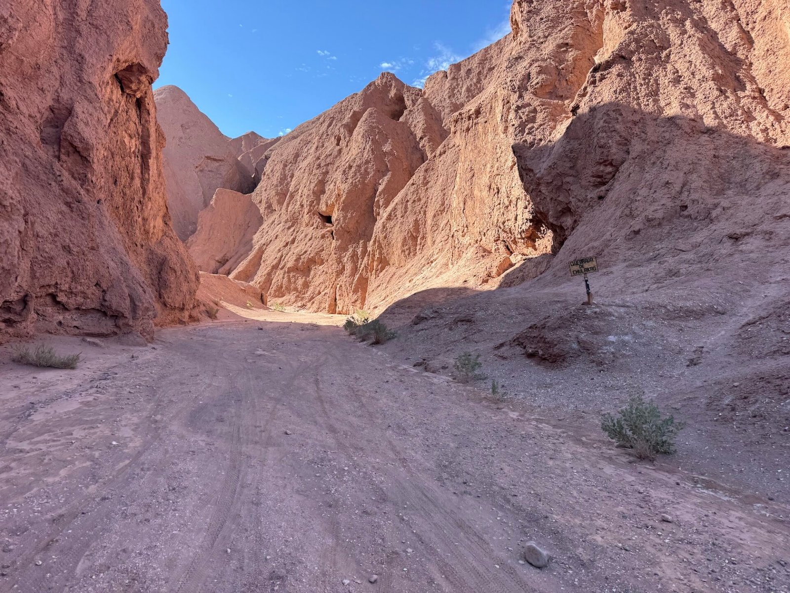 Canyon at Devil's Throat near San Pedro de Atacama, Chile