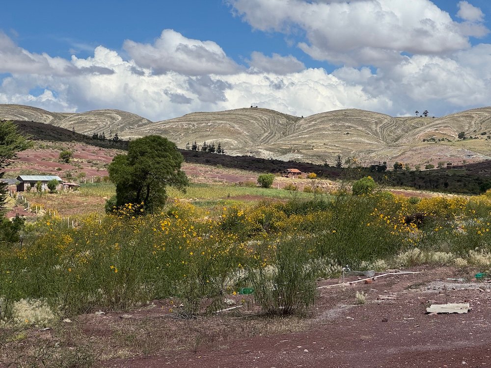 View of the Maragua Crater from the town of Maragua