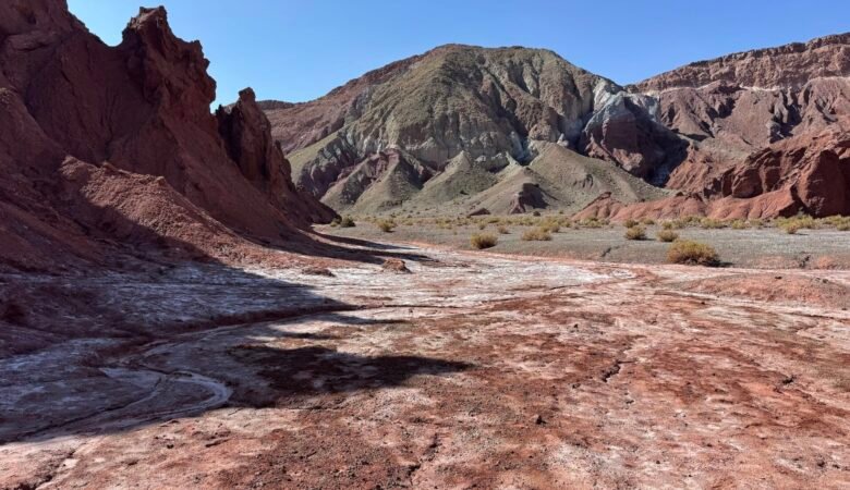 Colorful mountains at Rainbow Valley