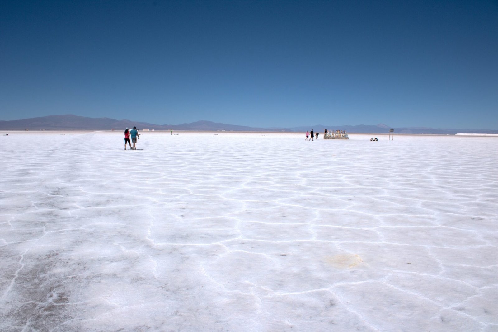 Salt flats at Salinas Grandes