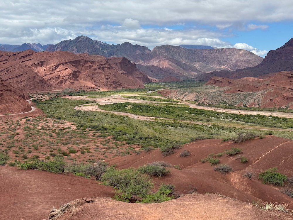 Tres Cruces Viewpoint along the Highway to Cafayate