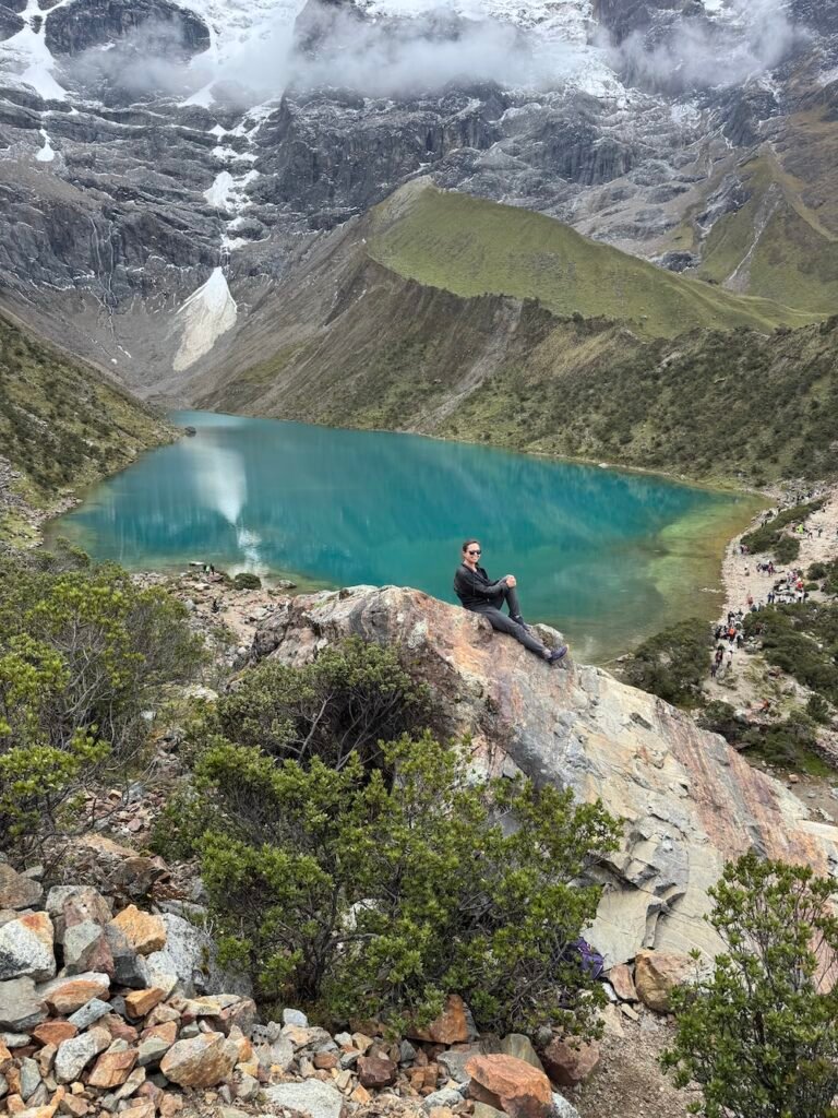 Photo of the author at Huamantay Lake