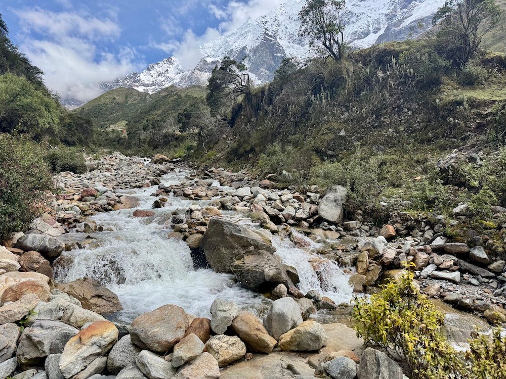 Stream on the hike to Huamantay Lake