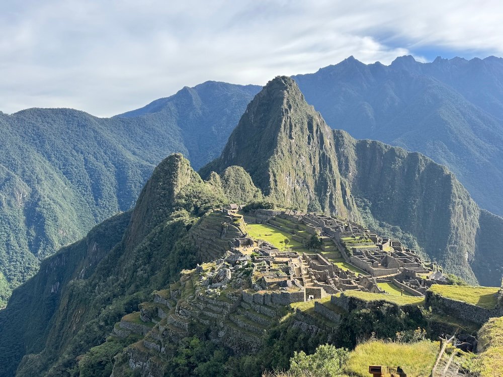 Machu Picchu with Huanya Picchu in the background