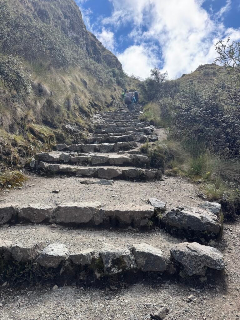 Stairs on the way to Dead Woman's Pass