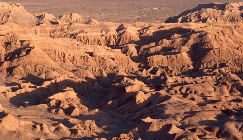 Overlooking Moon Valley in San Pedro de Atacama