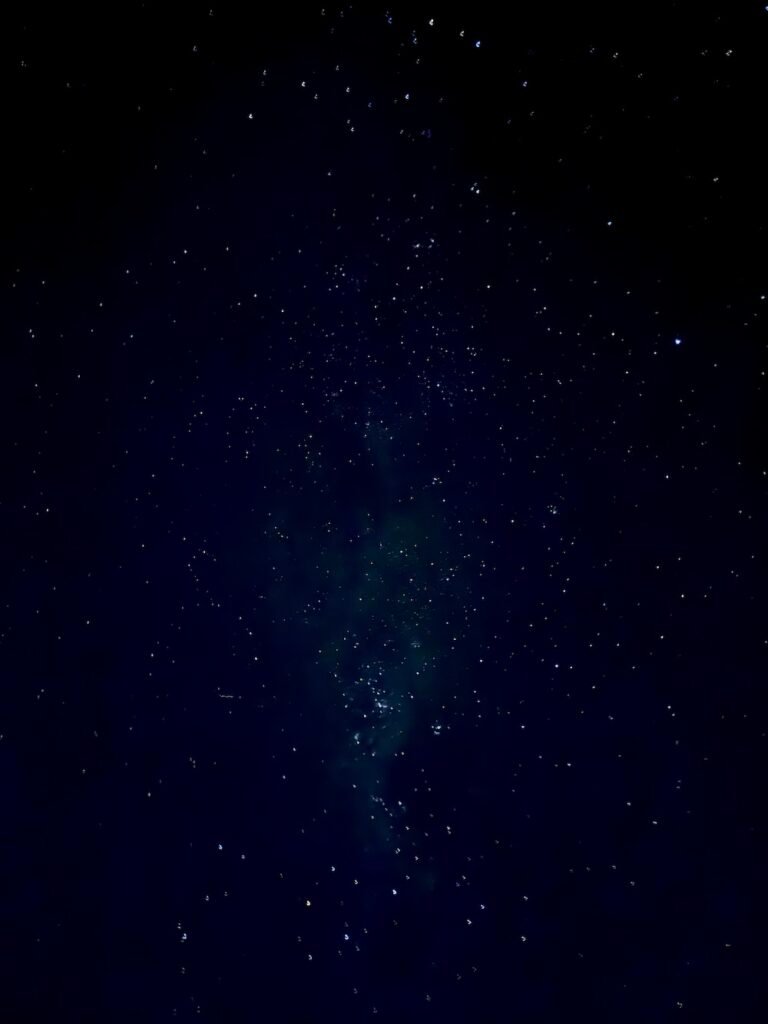 Stars in the night sky near Moon Valley