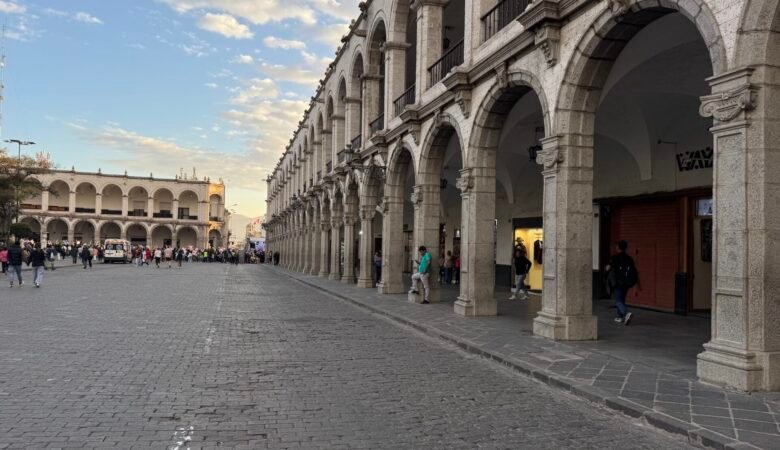 Plaza de Armas in Arequipa, Peru