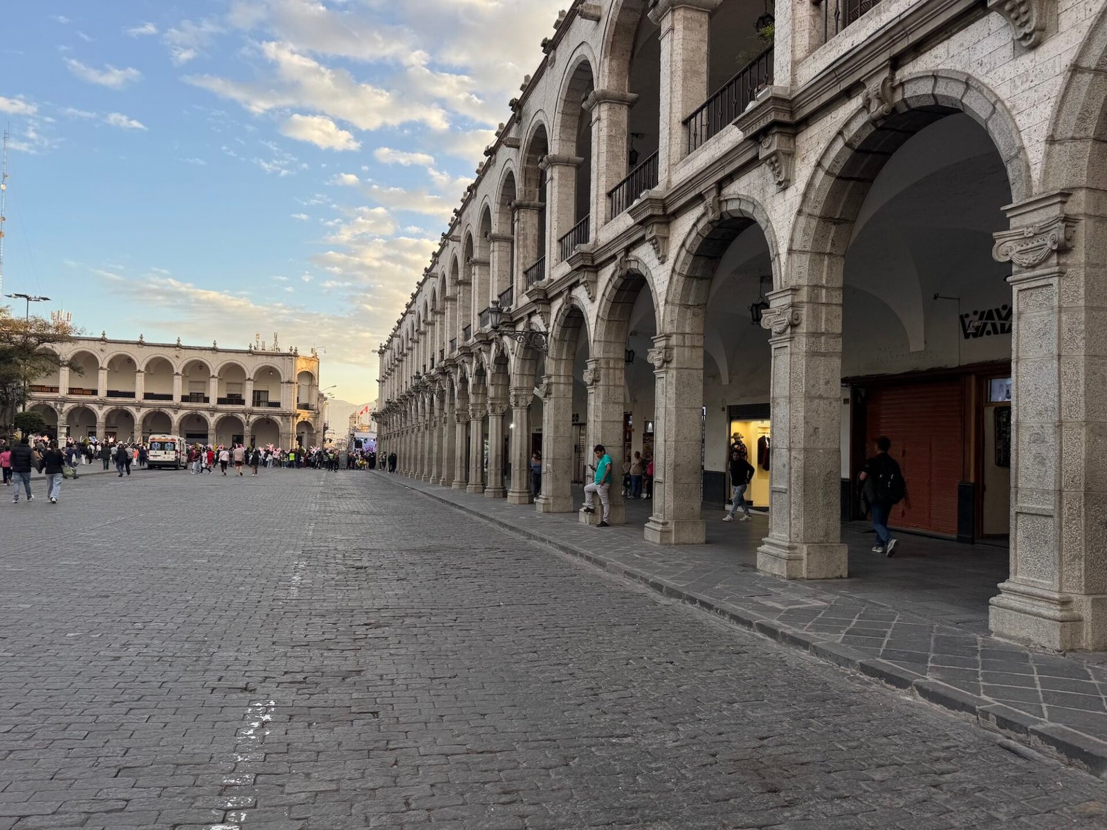 Plaza de Armas in Arequipa, Peru