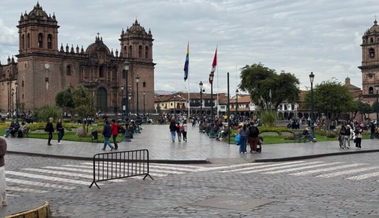 Plaza de Armas in Cusco, Peru