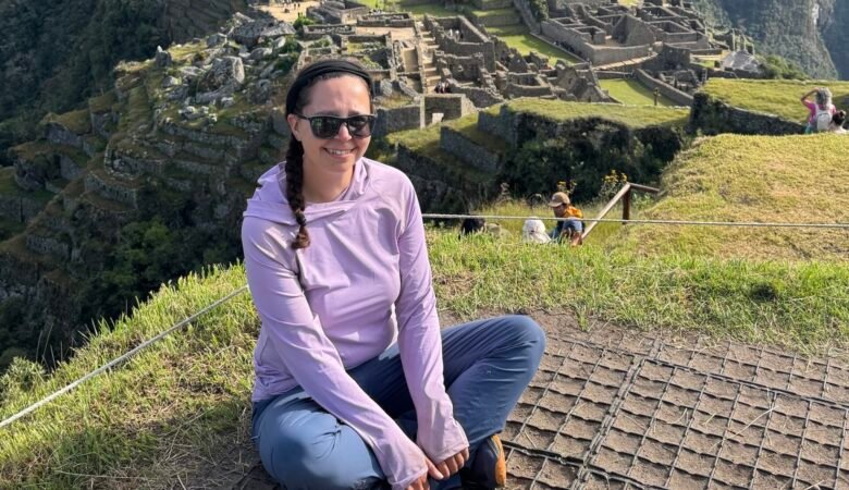 Photo of the author at Machu Picchu