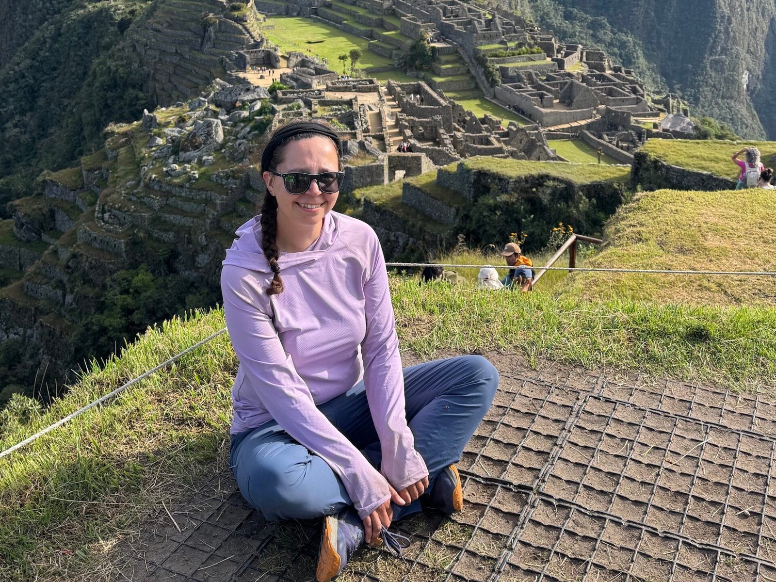 Photo of the author at Machu Picchu