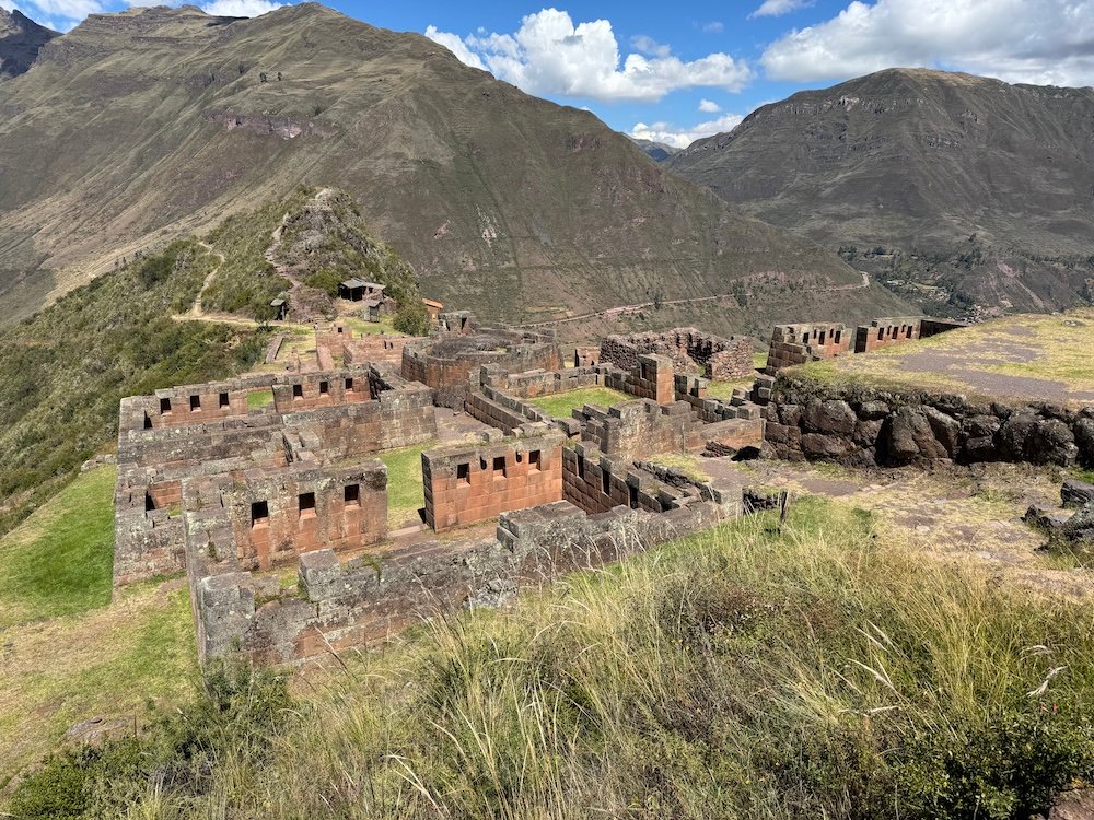 Inca Ruins at Pisac Archeological Park