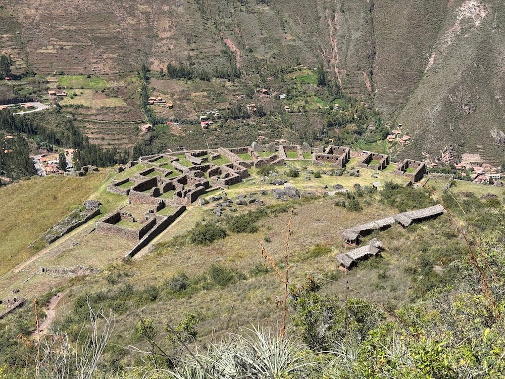 Inca Ruins at Pisac Archeological Park
