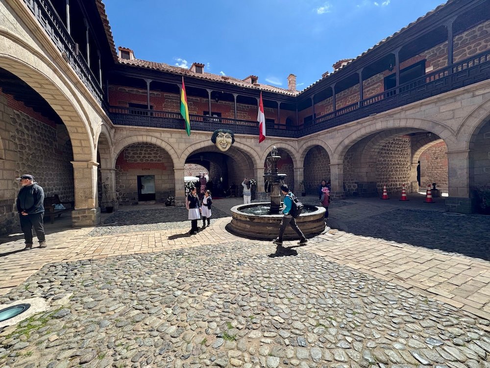 Inside the Casa de la Moneda Museum in Potosi