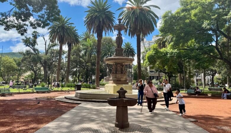 Main square in Salta, Argentina