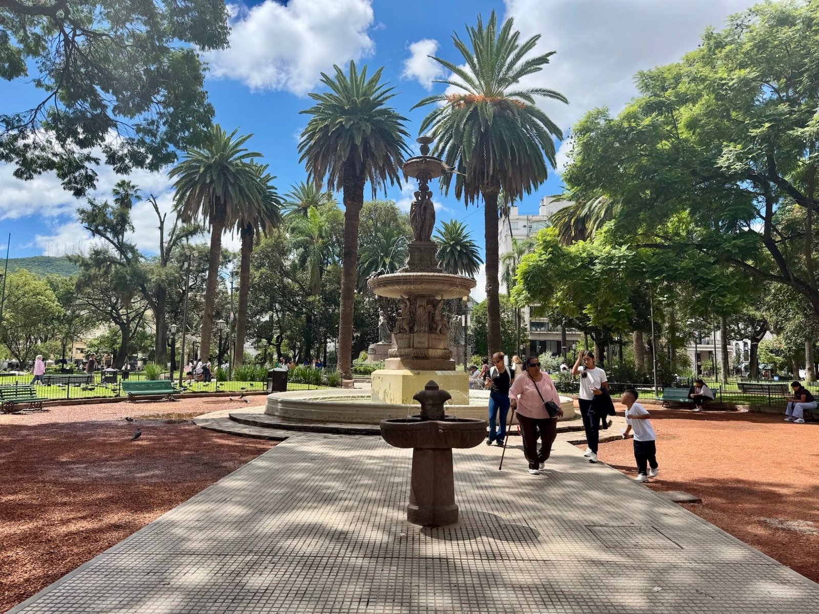 Main square in Salta, Argentina