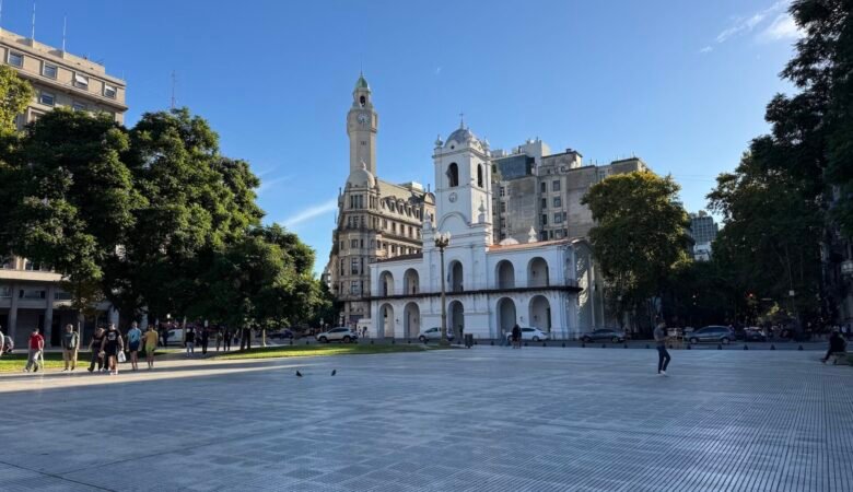Square in Buenos Aires