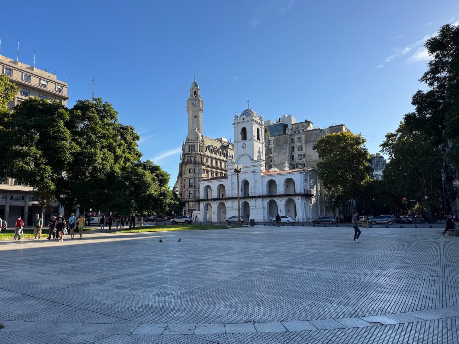 Square in Buenos Aires