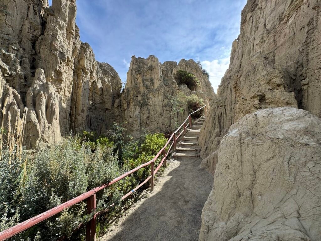 Pathway in Valle de la Luna