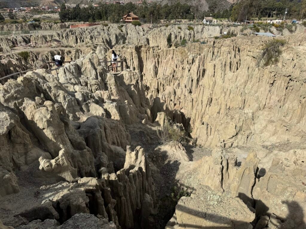 Rock formations at Valle de la Luna