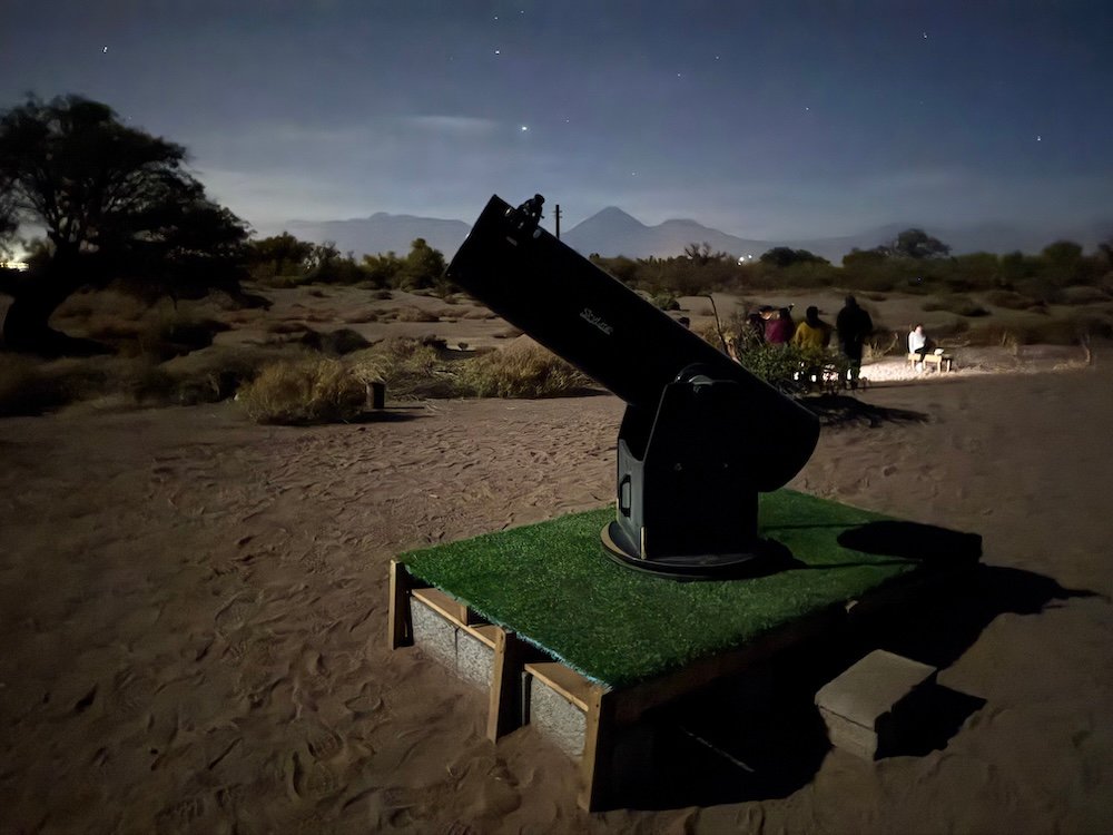 High powered telescope
