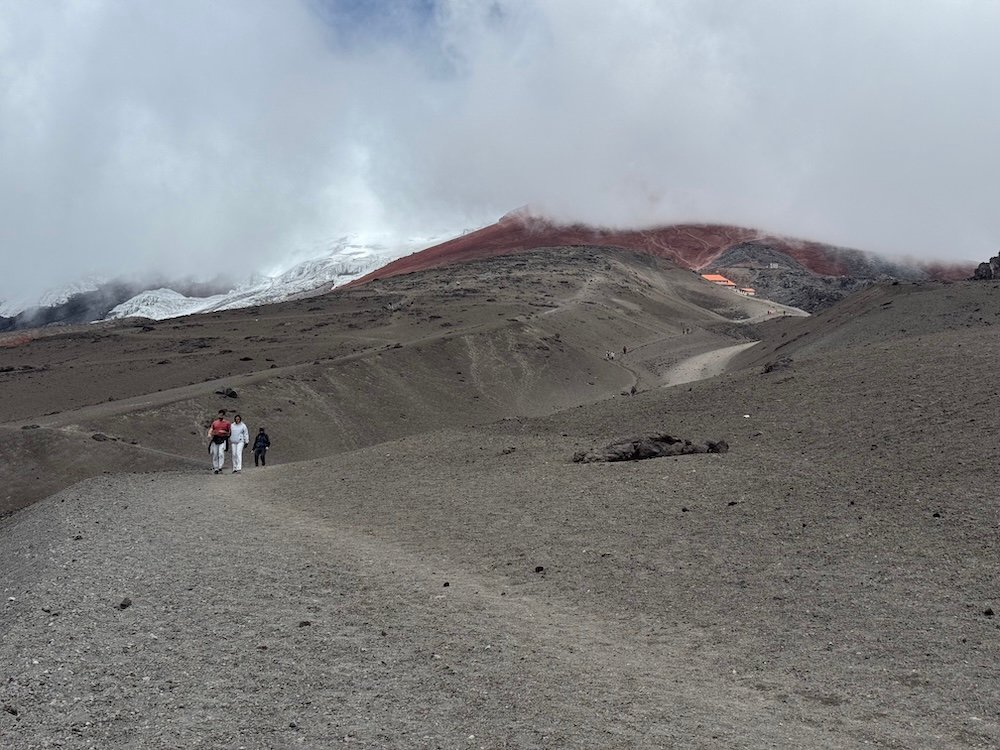 Trail to Cotopaxi Base Camp