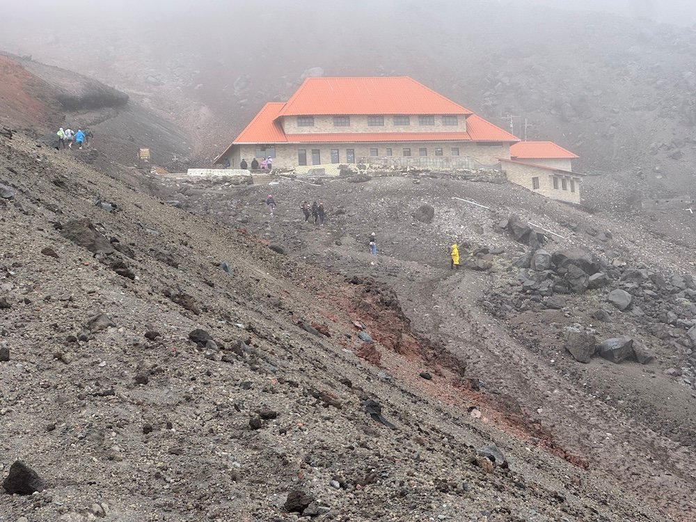 Refuge at Cotopaxi Base Camp