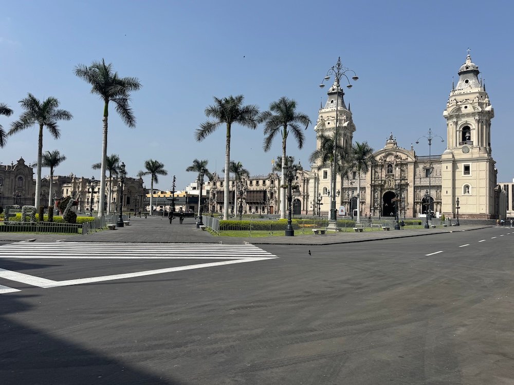 Plaza Mayor in Lima, Peru
