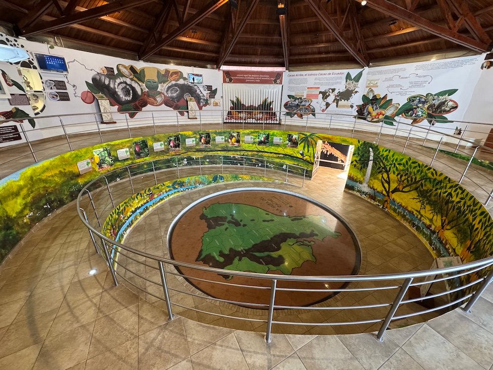 Cacao museum at Mitad del Mundo