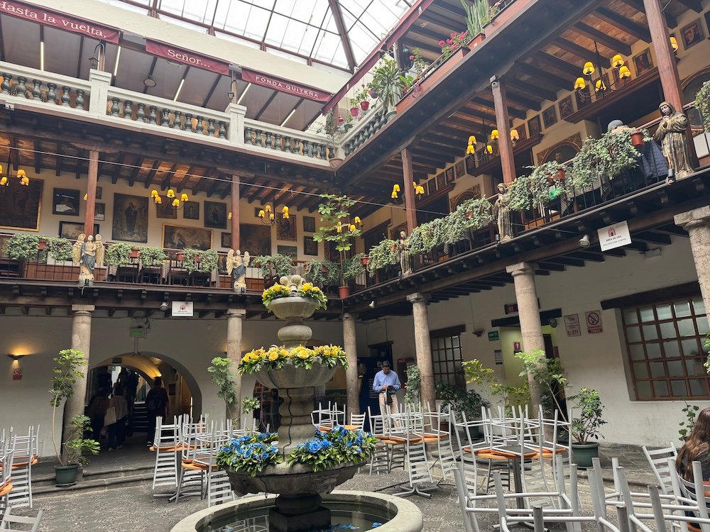 Bishop's Palace in Quito, Ecuador