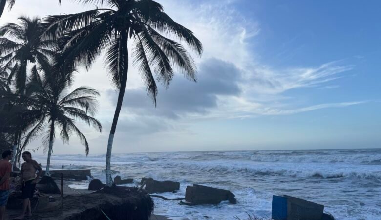 Sunset in Palomino, Colombia
